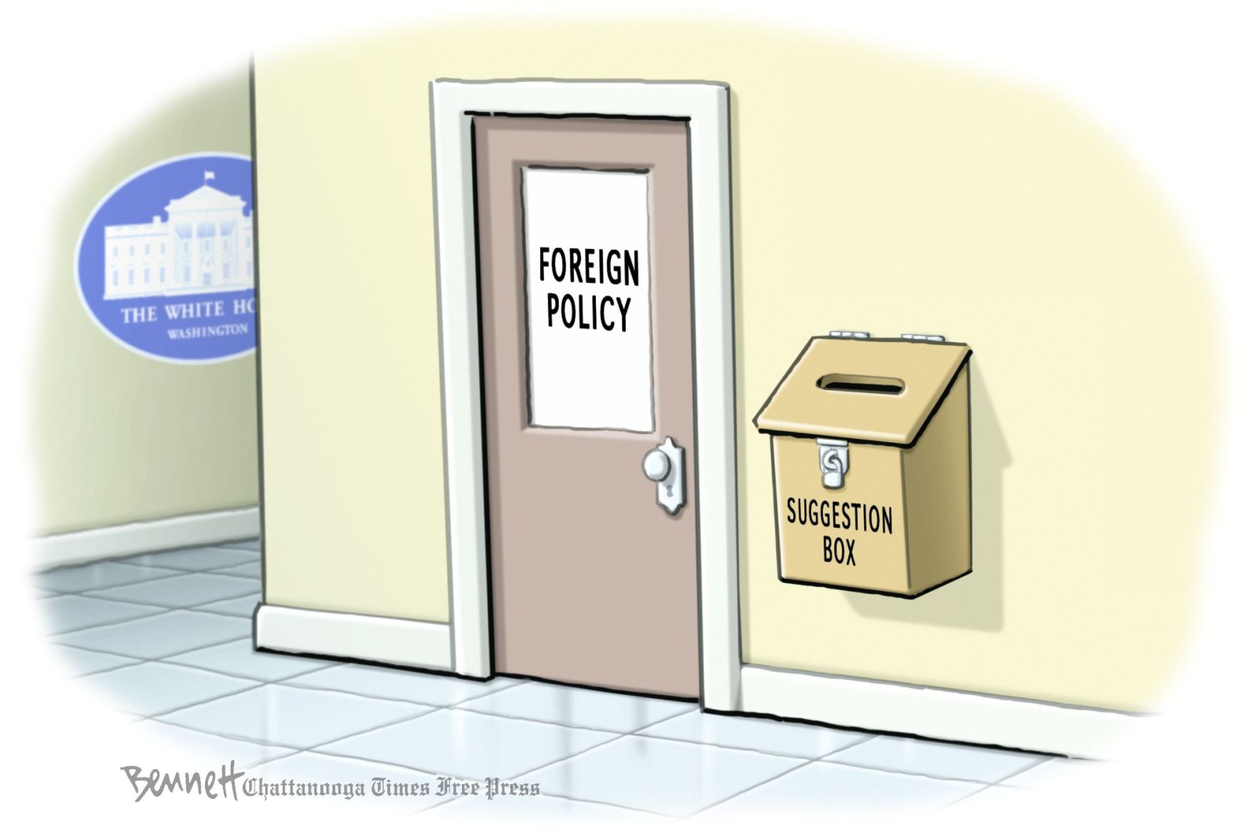 Clay Bennett editorial cartoon